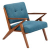 Modern Mid-Century Wood Lounge Chair