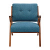 Modern Mid-Century Wood Lounge Chair