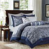 Paisley Elegance 12-Piece Comforter and Premium Cotton Sheet Set