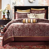 Paisley Elegance 12-Piece Comforter and Premium Cotton Sheet Set