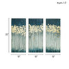 Dewy Forest Gold Foil Abstract 3-Piece Wall Art Decor Set