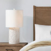 Farmhouse Distressed Floral Table Lamp