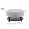 Morrocco Round Storage Ottoman