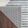 Semi-Circle Serenity: The Contemporary Mid-Century Modern Rug