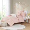 Cozy Elegance: Brooklyn Cotton Chenille Dot Comforter/Duvet Cover Set