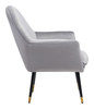 Alexandria Accent Chair Gray