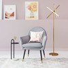 Alexandria Accent Chair Gray