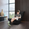 Down Low Swivel Chair: Urban Elegance Meets Plush Comfort