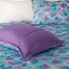 Pearl Metallic Printed Reversible Comforter Set