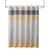 Amherst Faux Silk Shower Curtain