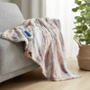 Zuri Oversized Faux Fur Heated Throw