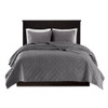 Harper 3 Piece Velvet Quilt Set