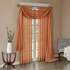 Harper Solid Crushed Curtain Panel Pair