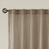 Harper Solid Crushed Curtain Panel Pair