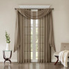 Harper Solid Crushed Curtain Panel Pair