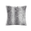 Madison Park Zuri Faux Fur Square Pillow