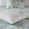 Kiawah Island 5 Piece Cotton Duvet Cover Set with Throw Pillow
