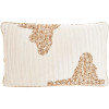 Sequin Crest Velvet  Pillow