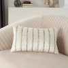 Beaded Elegance Lumbar Pillow