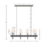 Fairmount 8-Light Traditional Chandelier with Drum Shades