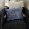 Feline Velvet Silhouette Pillow