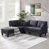 Modern Sectional Sofa, 5-Seat Practical Couch Set