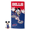 Disney NFL Mickey Bills Splash Hugger Beach Towel