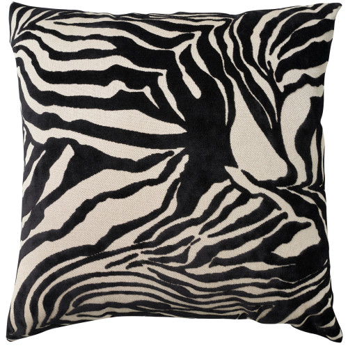 Zebra Print 18"x18" Throw Pillow