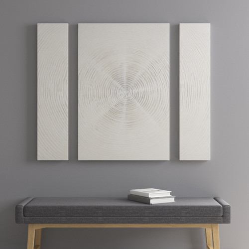 Abstract Zen Metallic Canvas Wall Art