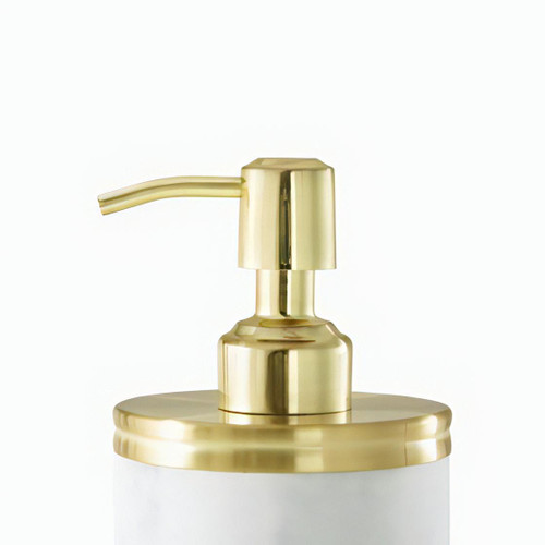 Gold Marbled Resin Lotion Pump