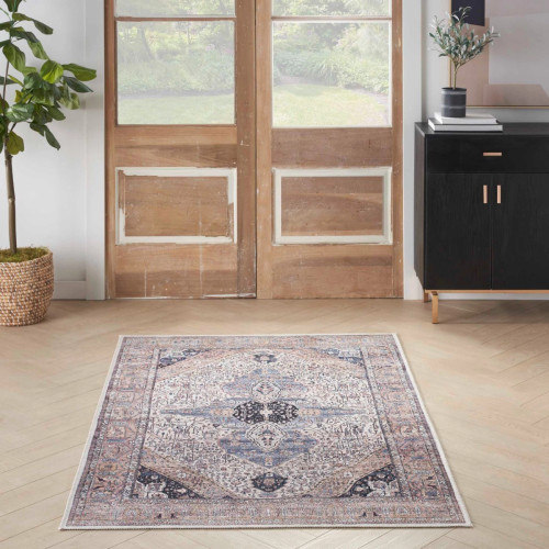 Wanderlust Elegance: The Heirloom-Style Washable Rug