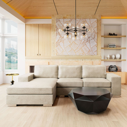 Brickell Sectional: Comfy Modern Design