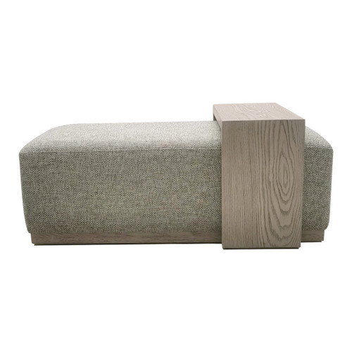 Peggy Bench/Cocktail Ottoman With Table