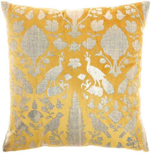 Whimsical Woodland Velvet Pillow