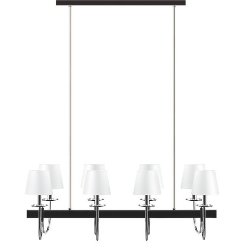 Fairmount 8-Light Traditional Chandelier with Drum Shades