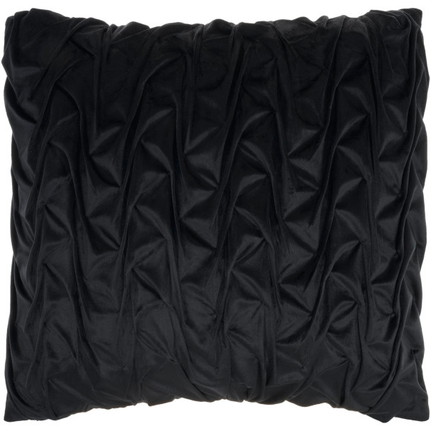 Luxe Hand-Pleated Throw Pillow