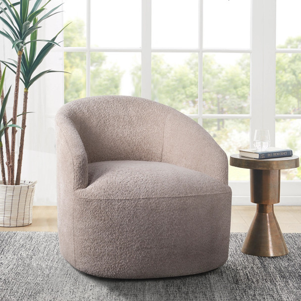 Faux Barrel 360 Motion Swivel Chair