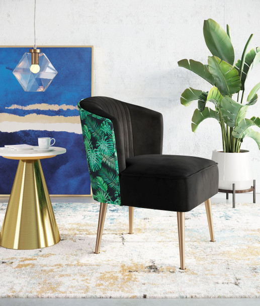 Glamorous Art Deco Accent Chair