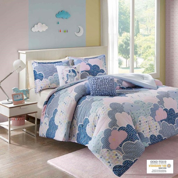 Cloud Cotton Printed Comforter Set