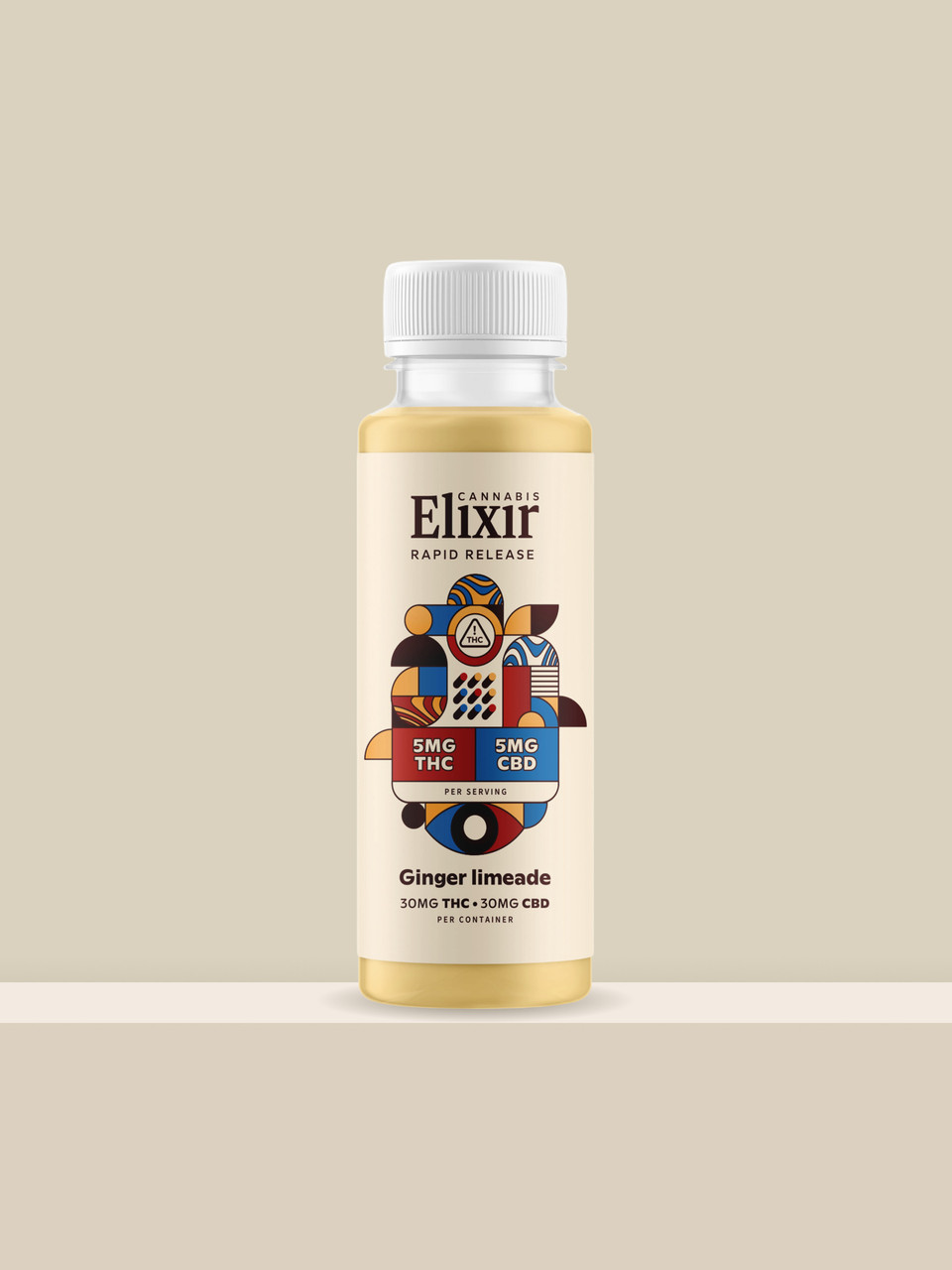 エルセーヌ　ドリンク　ゴージャス Nine Dot Cannabis Elixir: Ginger Limeade 30mg THC 30mg CBD