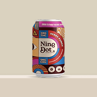 Nine Dot Berry Punch 3mg THC Can