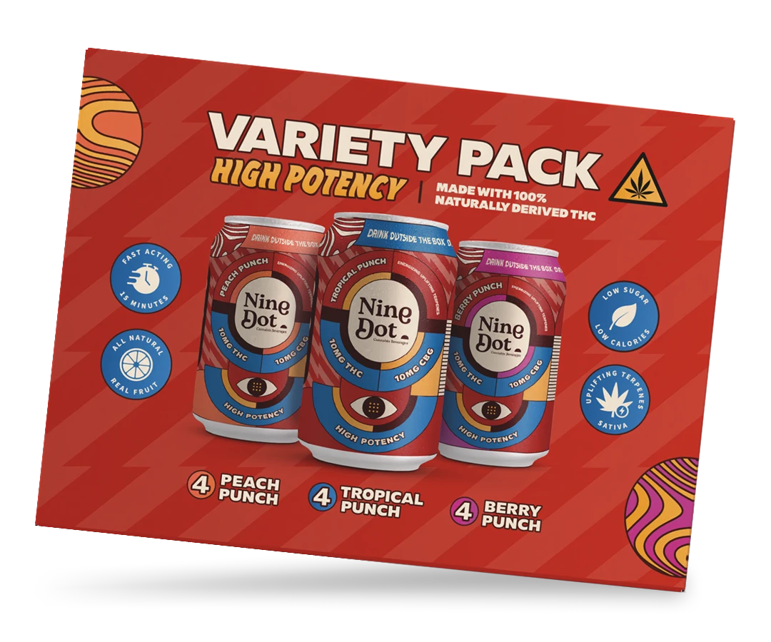 Variety 12 Pack 10mg Front