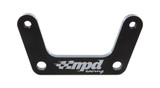 MPD14152 Brake Caliper Bracket, Front, Aluminum, Black Anodized, 5-1/4 in Lug Mount Calipers, Sprint Car Spindles, Each