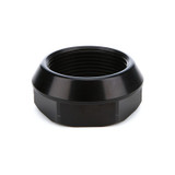 Rear Axle Nut, Left Hand Thread, Aluminum, Black Anodized, Sprint Car Axles, Each