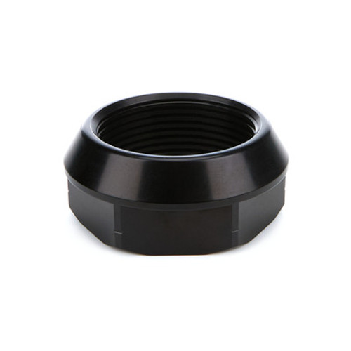 Rear Axle Nut, Left Hand Thread, Aluminum, Black Anodized, Sprint Car Axles, Each
