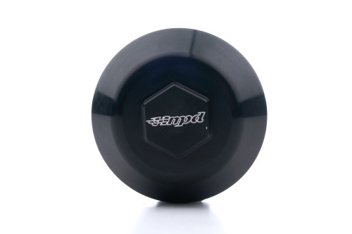 MPD13010 Wheel Hub Dust Cap Screw-In MPD Logo Aluminum Black Anodized