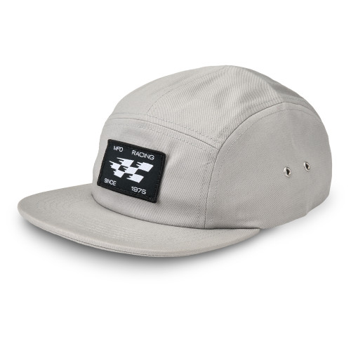 MPD90410 Hat 5 Panel MPD Racing Logo Buckle Closure Gray MPD Racing