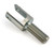 MPD81342 Shock Clevis 0.375 in Hole Diameter 0.691 in ID 1.188 in OD 5/8-18 in Thread 3.24 in Length 0.25 in Thick Steel Zinc Plated Each MPD Racing