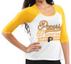 Indiana Pacers NBA Women's Raglan Shirt 3/4 Sleeve Women's Medium New