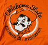 Oklahoma State Cowboys NCAA Team Mascot Logo Shirt 4th and 1